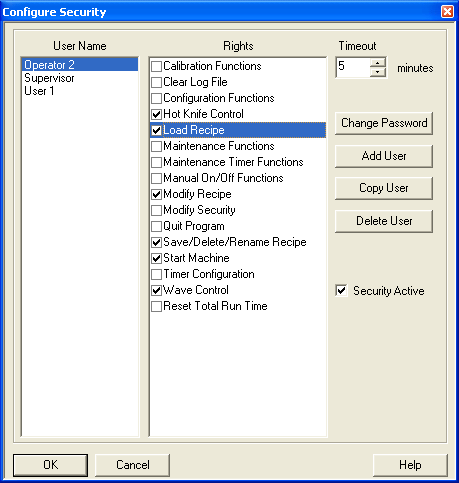 Security Configuration